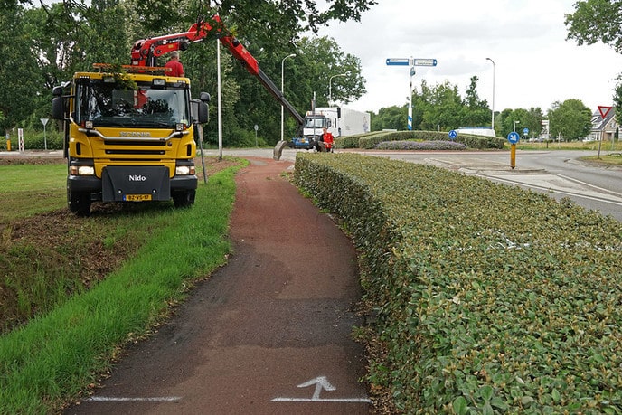 Werkzaamheden Rotonde - Foto: Paul Scholten