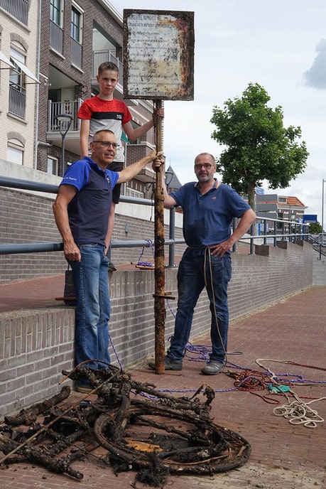 “Monstervangsten”” bij Vechtkade - Foto: Paul Scholten