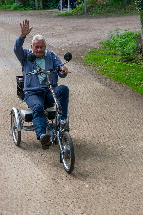 Eindelijk met de “club” naar buiten - Foto: Paul Scholten