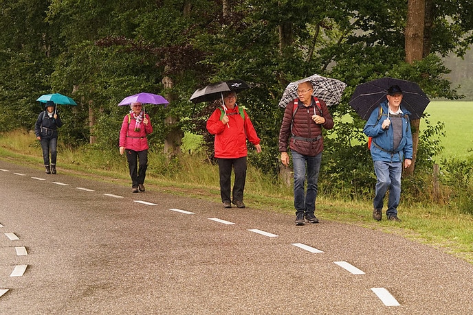 Vakantie in de regen - Foto: Paul Scholten