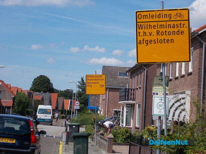Werkzaamheden rotonde