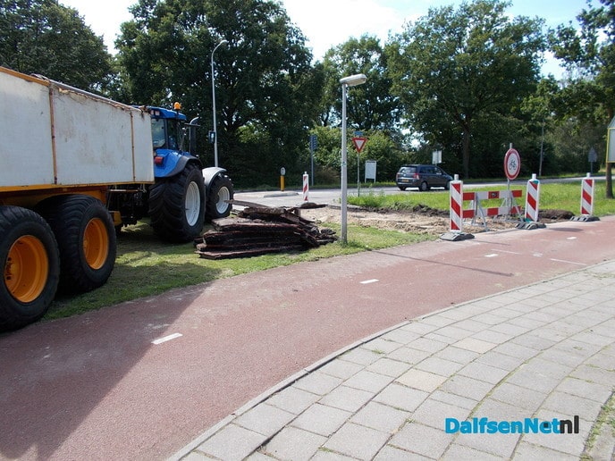 Werkzaamheden rotonde