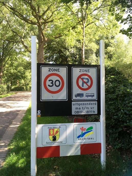 Bord Dalfsen weg - Foto: Ingezonden foto