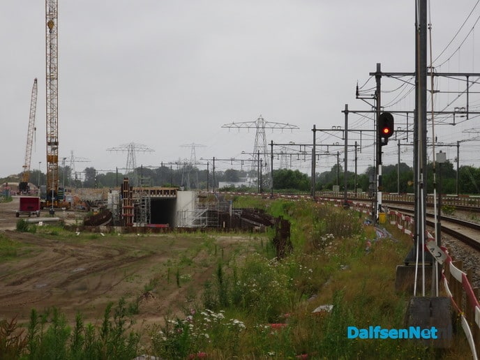 Jaren bezig met het spoor - Foto: Wim