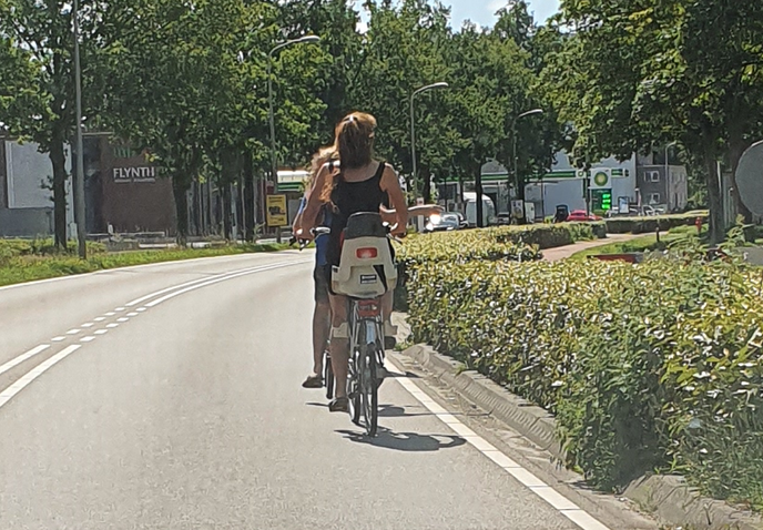 Het zijn vast toeristen - Foto: Ingezonden foto