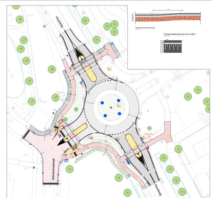 Gevaarlijkste rotonde van Dalfsen wordt aangepakt - Foto: Gemeente Dalfsen