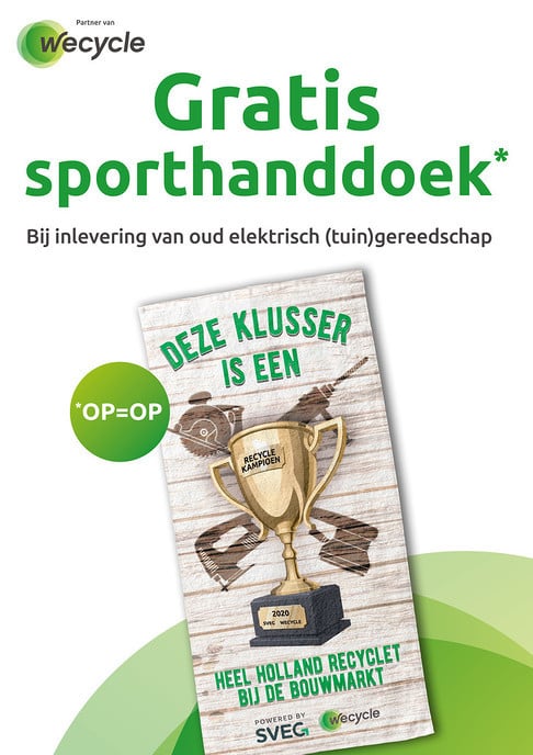 Gratis sporthanddoek