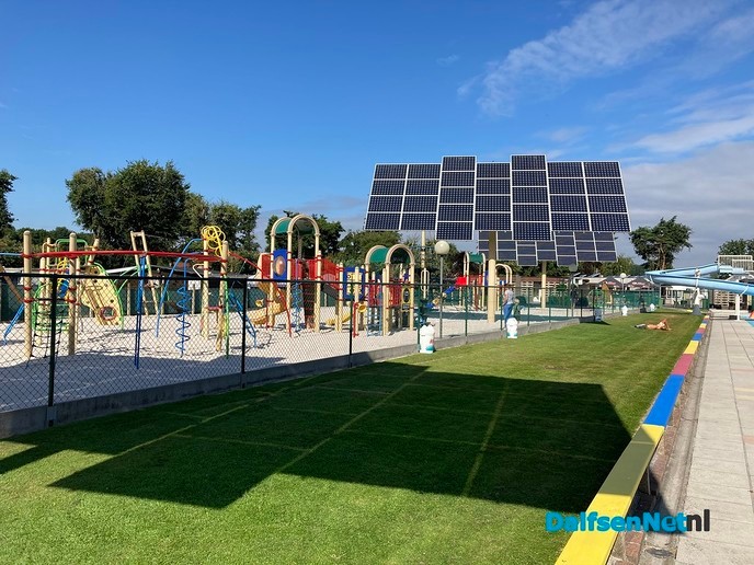 Zonnepanelen openluchtbad gerner - Foto: Ingezonden foto