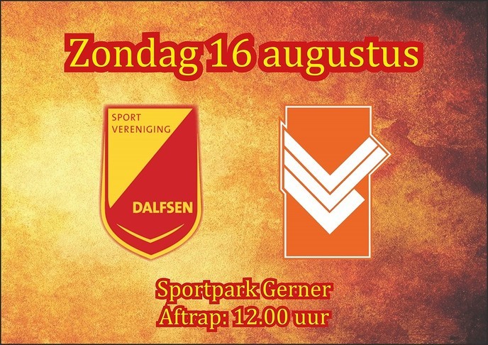 Bezoekersinformatie SV Dalfsen – VV Lemelerveld (zondag, 12.00 uur)