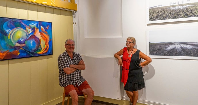 De zomerexpositie in de voormalige Synagoge - Foto: Paul Scholten