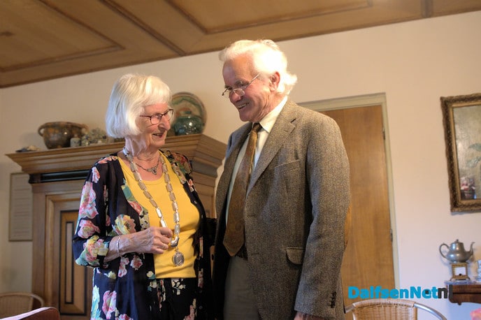 Bruidspaar Goutbeek-Broekema 60 jaar getouwd - Foto: Johan Bokma