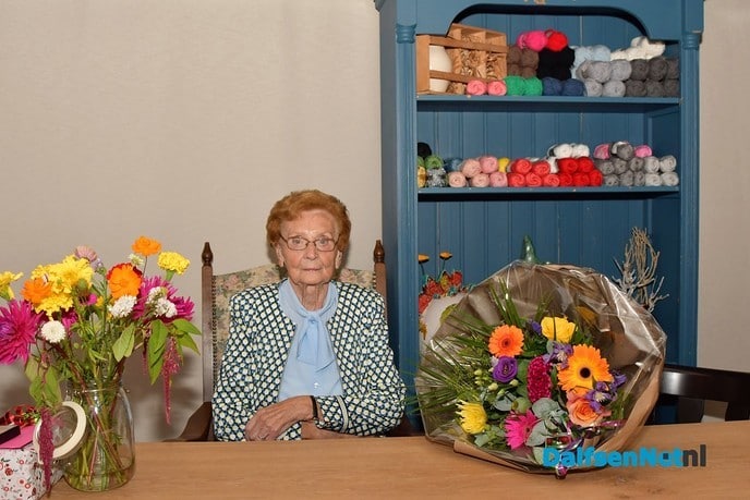 Mevrouw Schrijver-Niens 100 jaar - Foto: Johan Bokma