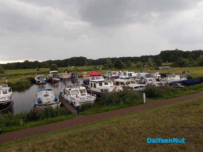 Gezellige drukte bij de haven
