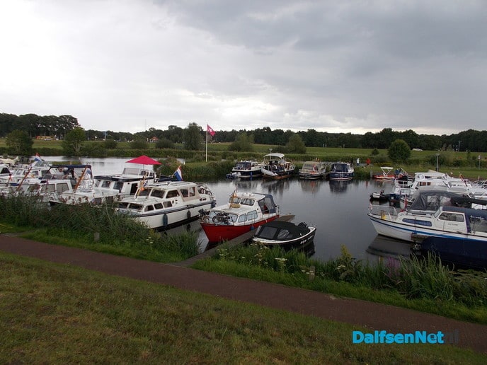 Gezellige drukte bij de haven