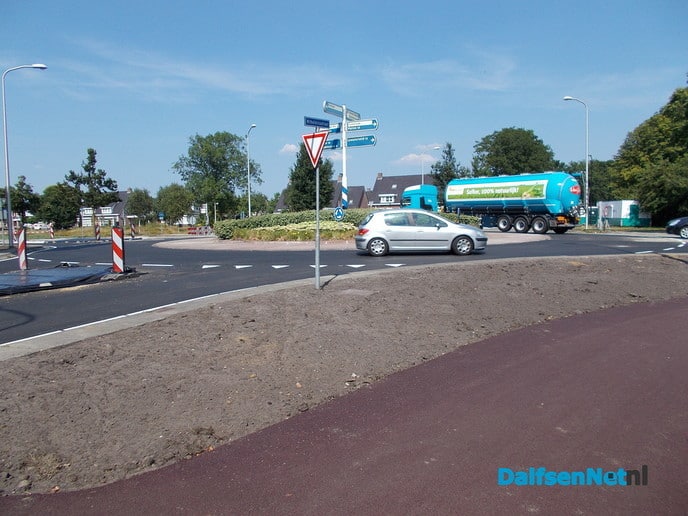 Het verkeer loopt weer