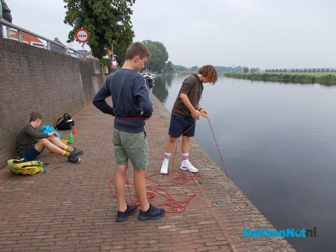 Er waren weer magneetvissers in Dalfsen