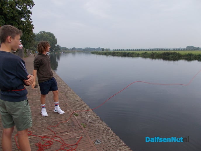 Er waren weer magneetvissers in Dalfsen