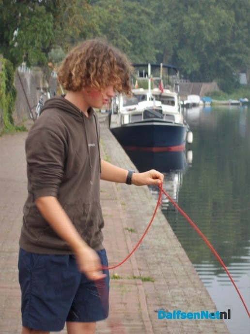 Er waren weer magneetvissers in Dalfsen