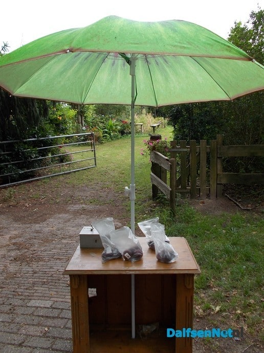 Gezellige kraampjes onderweg