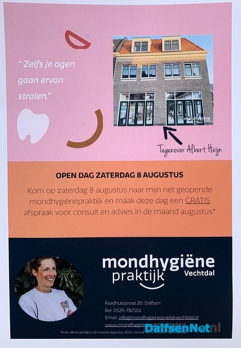 Open dag Mondhygienepraktijk Vechtdal - Foto: Ingezonden foto