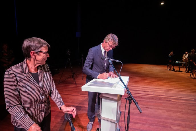 Dijkgraaf geinsatalleerd - Foto: Ingezonden foto