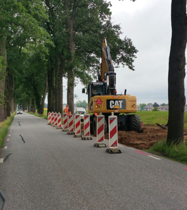 Verminder snelheid Rechterensedijk ivm werkzaamheden - Foto: Politie Dalfsen