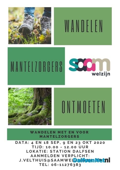 Wandelen voor en met mantelzorgers - Foto: Ingezonden foto