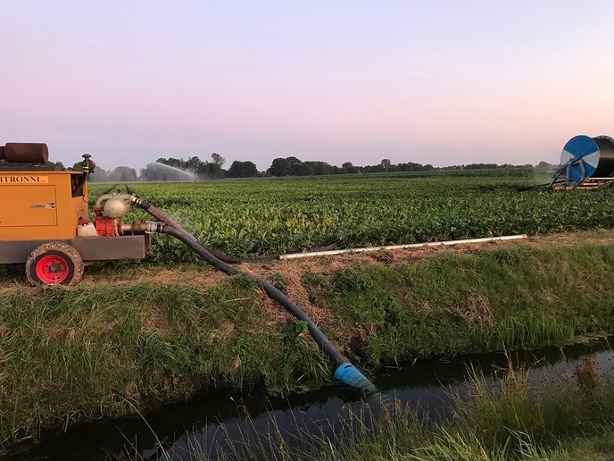 Gebruik van slootwater niet overal meer mogelijk
