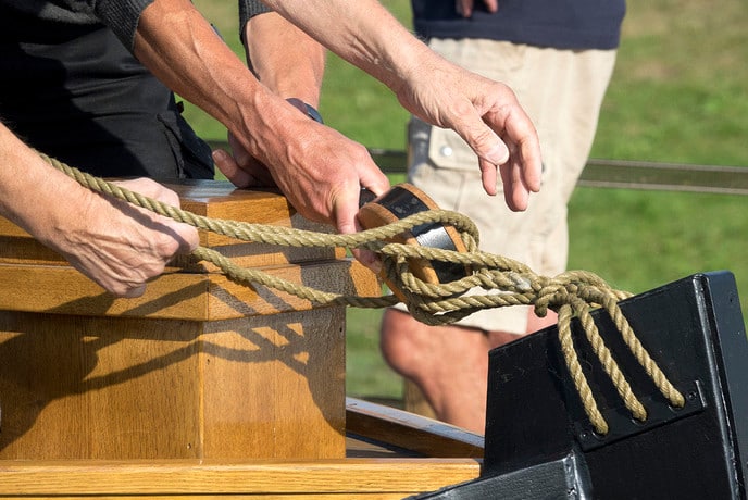 Twee zeilen voor de Vechtzomp Dalfsen - Foto: Geert Bistervels