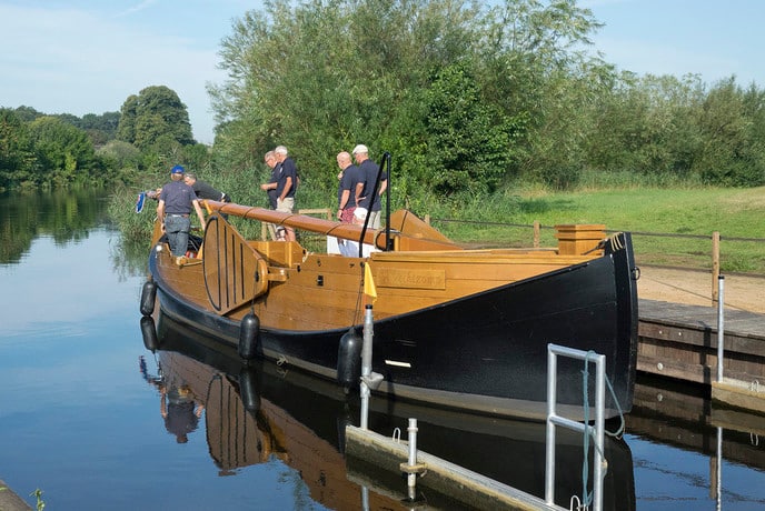 Twee zeilen voor de Vechtzomp Dalfsen - Foto: Geert Bistervels