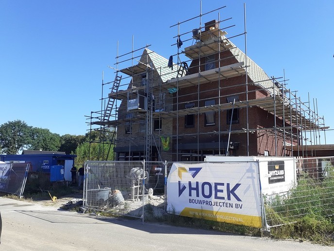Volop bouwbedrijvigheid Oosterdalfsen - Foto: Ingezonden foto