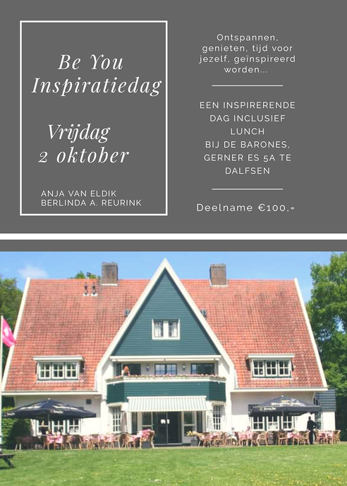 Be You inspiratiedag