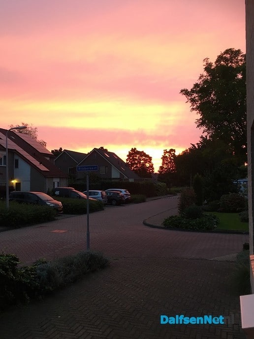 Mooi ochtend rood - Foto: Ingezonden foto