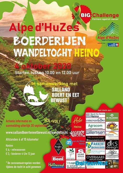 Boerderijenwandeltocht Heino - Foto: Ingezonden foto