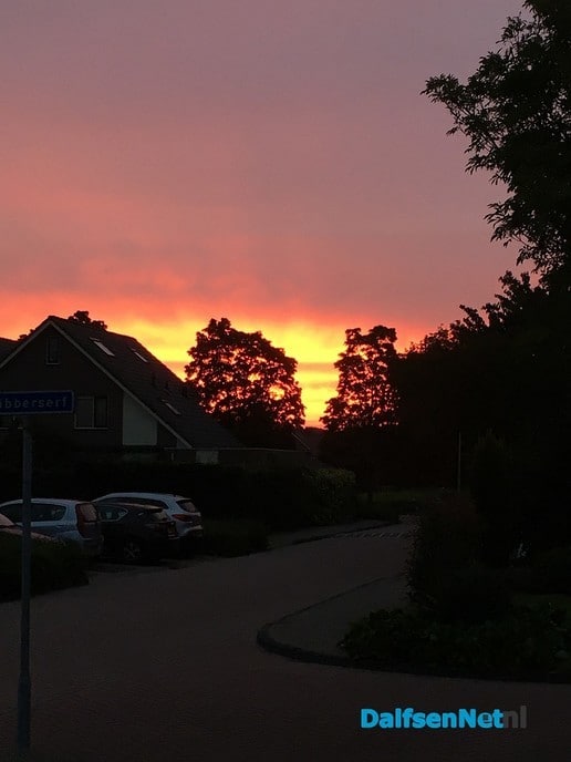 Mooi ochtend rood - Foto: Ingezonden foto