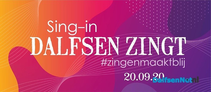 Morgen Sing-in evenemententerrein - Foto: Ingezonden foto