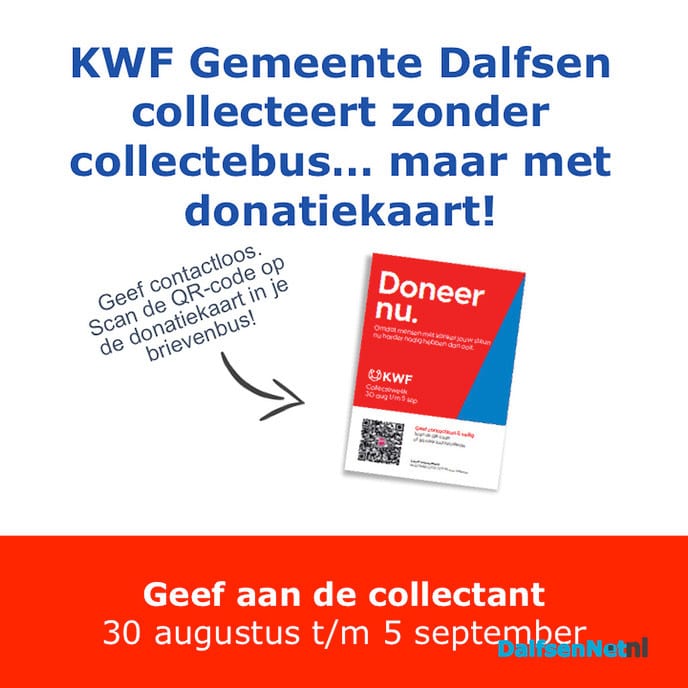 Alternatieve KWF-collecte - Foto: Ingezonden foto