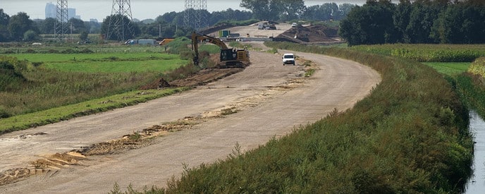 Foto’s nieuwe tracé Hessenweg - Foto: Paul Scholten
