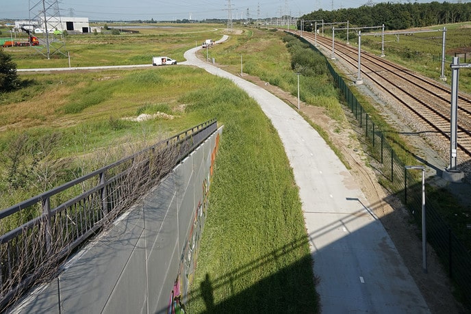 Foto’s nieuwe tracé Hessenweg - Foto: Paul Scholten