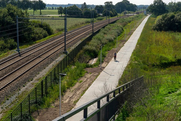 Foto’s nieuwe tracé Hessenweg - Foto: Paul Scholten