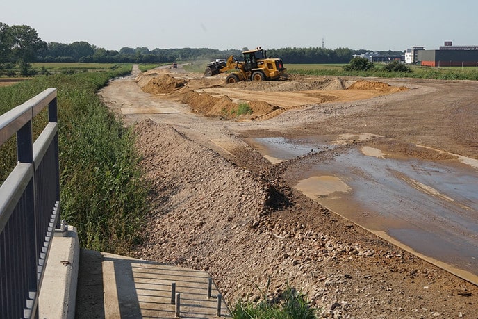 Foto’s nieuwe tracé Hessenweg - Foto: Paul Scholten