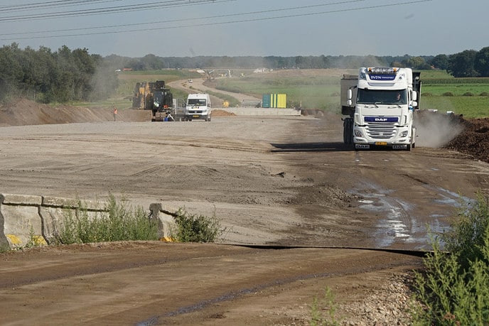 Foto’s nieuwe tracé Hessenweg - Foto: Paul Scholten