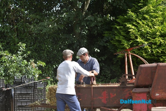 Dorsdemonstratie bij Decohof ‘Kwekerij Overgoor’ op Hoonhorst - Foto: Johan Bokma