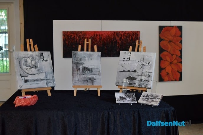 Schilderworkshop en expositie Janny de Groot - Foto: Johan Bokma