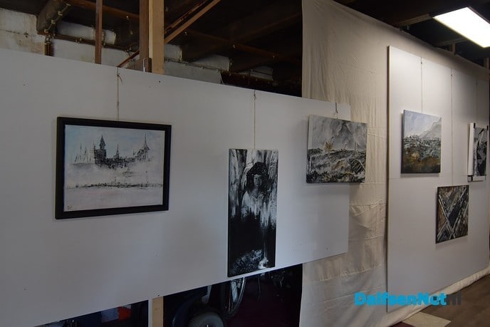 Schilderworkshop en expositie Janny de Groot - Foto: Johan Bokma