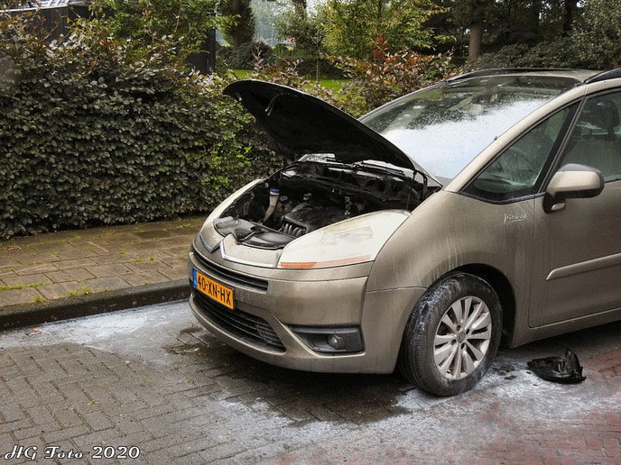 Autobrand Ruitenborghstraat