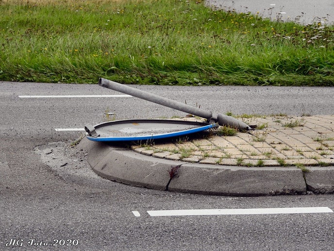 Aanrijding Verkeerslichten Oudleusen.
