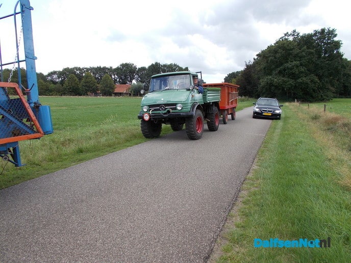 Op weg om te dorsen