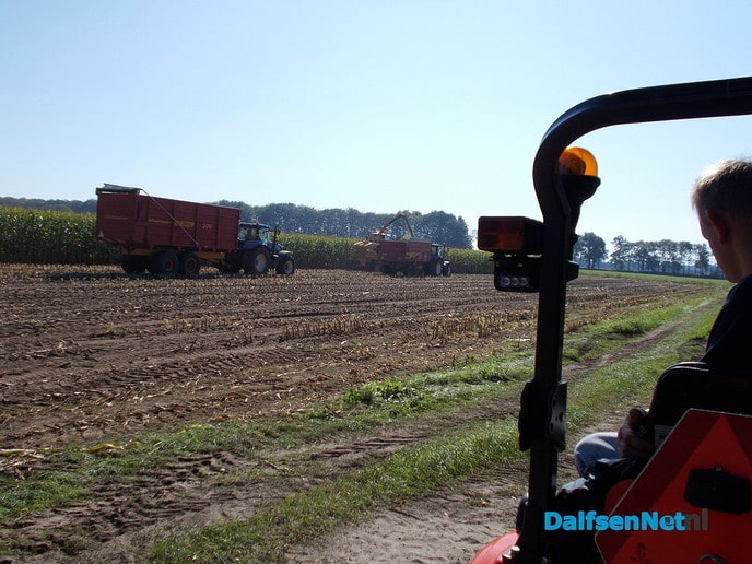 Weersomslag zorgt voor extra drukte maïsoogst