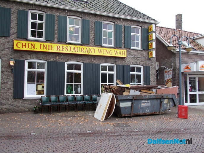 De Chinees in Dalfsen is aan het verbouwen